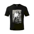 T-shirt z konikiem Piccolo, czarna