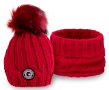 Czapka z kominem Horsenjoy Lara