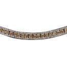 Naczółek Horze Reims, czarny/złoty