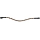 Naczółek Horze Reims, czarny/złoty