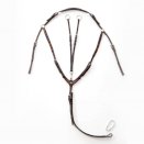 Napierśnik Kavalkade EveryDay ze skóry olejowanej, brązowe