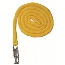 Uwiąz HKM z karabinkiem bezpiecznym, żółty