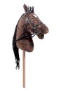 Hobby Horse koń na kiju, brązowy