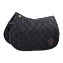 Czaprak Eskadron METALLIC FAUX LEATHER Platinum 23/24, black