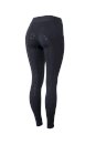 Lekko ocieplane legginsy jeździeckie Horze Maia, anthracite dark grey