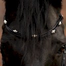 Ozdobny naczółek na głowe konia