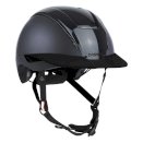 kask casco ciwmny szary