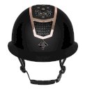 Kask jeździecki FairPlay QUANTINUM CHIC W-V, czarny rosegold