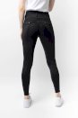 Legginsy termiczne zimowe Horze Anya, Caviar black