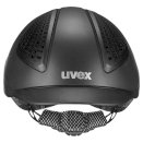 Kask jeździecki UVEX Exxential III, czarny