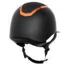 Kask jeździecki START Allure, czarny/czarny/rosegold