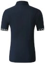 Koszulka jeździecka Polo damska Covalliero S/S 2025, granatowa