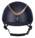 Kask jeździecki FairPlay APOLEUS RG, granat/ rosegold