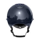 Kask jeździecki FairPlay QUANTINUM W-V SPOTLIGHT SHINY SILVER, granatowy