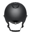Kask jeździecki FairPlay QUANTINUM W-V SPOTLIGHT MATT SILVER, czarny