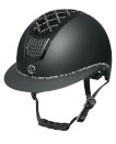 Kask jeździecki FairPlay QUANTINUM W-V SPOTLIGHT MATT SILVER, czarny