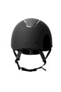 Kask Jeździecki Monarch II Metallic Glitter, czarny/srebrny