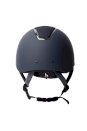 Kask Jeździecki Monarch II Metallic Glitter, granat
