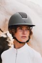Kask Jeździecki Monarch II Metallic Glitter, beetle green