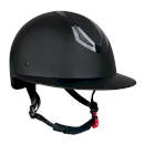 Kask jeździecki York Amethyst, Shiny Black