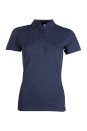 Koszulka jeździecka Polo Elisa, granatowa