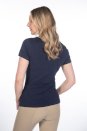 Koszulka jeździecka Polo Elisa, granatowa