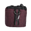 Torebka na smaczki dla koni QHP Collection, wine red