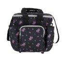 Torba na szczotki i akcesoria QHP Lize, czarny/fiolet jednorożce Torba na szczotki i akcesoria QHP Lize, czarny/fiolet jednorożce