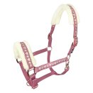 Kantar z futerkiem Cyntia, różowy