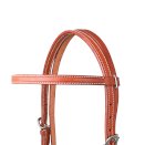 Ogłowie westernowe York Sierra, koniakowy Ogłowie westernowe York Sierra, koniakowy