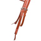 Ogłowie westernowe York Sierra, koniakowy Ogłowie westernowe York Sierra, koniakowy