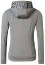 Sportowa bluza z kapturem, Covalliero 2025, damska, steel grey