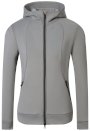 Sportowa bluza z kapturem, Covalliero 2025, damska, steel grey