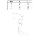 Czapsy skórzane do jazdy konnej Horze Quinton, czarne Czapsy skórzane do jazdy konnej Horze Quinton, czarne