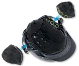 Nauszniki do kasku CASCO Nori/Choice, czarne