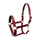 Kantar HorseEnjoy Velvet, bordowy Kantar HorseEnjoy Velvet, bordowy