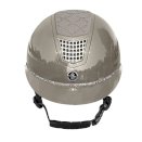 Kask jeździecki FAIRPLAY QUANTINUM 2.0 W-V SPOTLIGHT SHINY SILVER, migdałowy Kask jeździecki FAIRPLAY QUANTINUM 2.0 W-V SPOTLIGHT SHINY SILVER, migdałowy