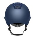 Kask jeździecki FairPlay QUANTINUM W-V SPOTLIGHT MATT SILVER, granat