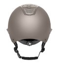 Kask jeździecki FairPlay QUANTINUM W-V SPOTLIGHT MATT SILVER, migdałowy