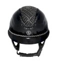 Kask jeździecki FAIRPLAY EQUILEUS W-V STELLIFY SHINY, czarny