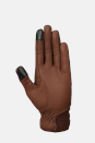 Rękawiczki jeździeckie skórzane Dakota Western, brązowe Rękawiczki jeździeckie skórzane Dakota Western, brązowe