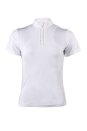 Koszulka konkursowa ze stójką Glam, biała