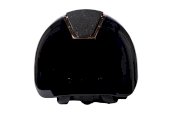 Kask jeździecki HKM Lady Shield Brillant, czarny/rosegold