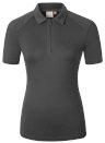 Koszulka Polo damska do jazdy konnej Covaliero 2026, czarna Koszulka Polo damska do jazdy konnej Covaliero 2026, czarna