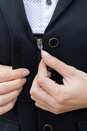 Frak zapinany na zamek błyskawiczny