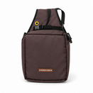 Sakwa na siodło podwójna, brązowa