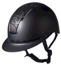 Kask HKM Lady Shield Elegant, czarny/srebrny