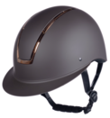 Kask HKM Lady Shield, brąz/rosegold