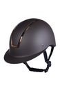 Kask jeździecki HKM Lady Shield, brąz/rosegold