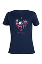 T-shirt dziecięcy I love horse riding, granat T-shirt dziecięcy I love horse riding, granat